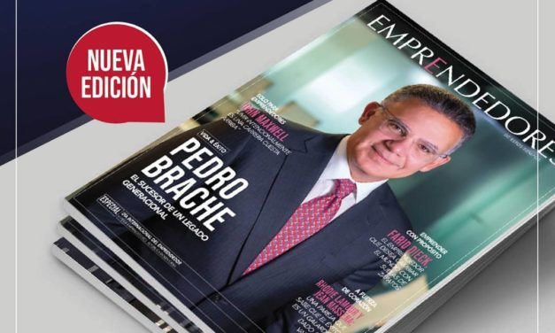 Pedro Brache engalana nueva portada de la Revista Emprendedores